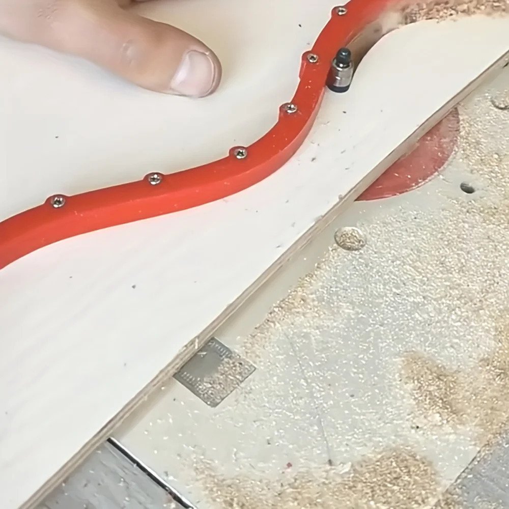 Guide de courbe flexible pour défonceuse - 1M — image 6